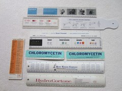lot of 10 vintage PHARMACEUTICAL PHARMACY Promo DRUG ADVERTISEMENTS, 1961 to 70s
