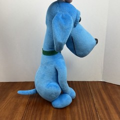 Rare Interceptor Plus Blue Plush Advertising Dog 14″ Drug Rep Pharmaceutical