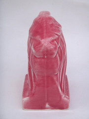 RARE PINK WRISLEY Bath Salt Bald Eagle Ceramic Sculpture 1930’s Bookend Figure