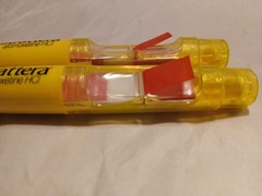 Strattera Highlighter Marker Pens w/Sticky Notes Medical Drug Rep Pharmaceutical