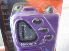 NEXIUM PHARMACEUTICAL DRUG REP ADVERTISING NOAA 9V WEATHER RADIO *NEW*