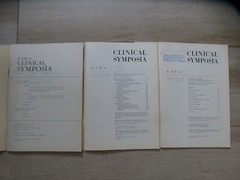 VINTAGE LOT OF 8 Ciba Clinical Symposia issues, 1950s – 1970s