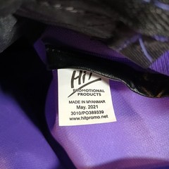 Nurtec ODT Drug Rep Advertising Purple Tote Bag Pharmaceuticals Pharma
