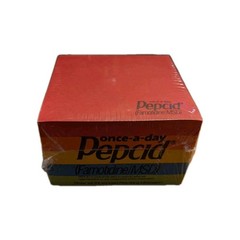 Vintage Pepcid Famotidine MSD Pharmaceutical Promo Sticky Note Pad Cube Lot