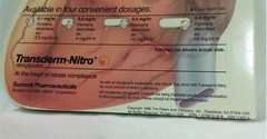 Heart Book Patient Guide to the Human Heart Transderm Nitro Advertising Medical