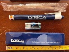 Pharmaceutical Drug Rep Pfizer Lyrica Penlight Lot Of 3 New In Box CS