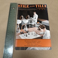 Tile And Till Magazine Eli Lilly And Company January 1932 Indianapolis Indiana