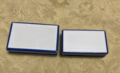 Schaufler Pharmacy Drug Co. Cardboard Prescription Pill Box Belleville ILL 2pcs