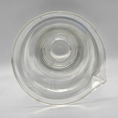 Laboratory Pharmacy VTG Measuring Vessel Flask 16oz Max K EXAX USA Blown Glass