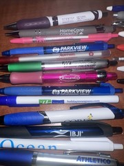 Lot 43 Drug Rep RX Advertising Pens Medical Hotel Casino School Dental Bank
