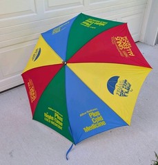 Vintage Alka – Seltzer Rainbow Umbrella Pharmaceutical Miles Labs Advertising