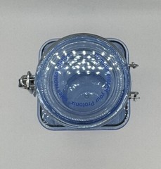 Vtg Pharmaceutical PROTONIX IV Plastic Container DrugRep Rare Promo BlueCanister