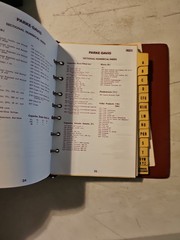 Vintage 1976 Parke Davis Price List Book Binder With Price Supplements To 1979