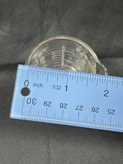 Vintage Apothecary Measuring Glass “Dessert” Marker Medicine Shot Glass