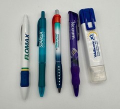 5 PEN Drug Rep Pharmaceutical Promo Advertising, Flomax,Nexium,Starlix,Benicar,