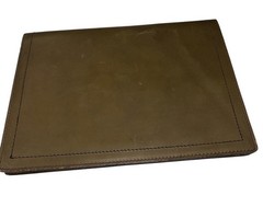 Hoffman La Roche Vintage Leather Document Bag Homa Nutley NJ Pharmaceutical Rep