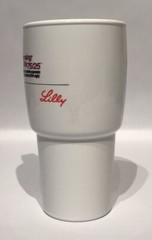 Humalog Mix Travel Coffee Tea Mug Cup Drug Rep Pharmaceutical Promo 14 fl oz.