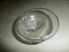 Vintage Medicine Medical Doctors Laboratory Glass Container Bowl Dish