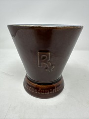 Schering/McCoy Pottery RX Mortar Pen Holder William Proctor Jr 1817-1874 Mint!