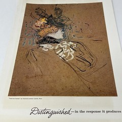 1963 Pfizer Renese Drug Advertising Distinguished Art Prints Brochure Lot Of 4