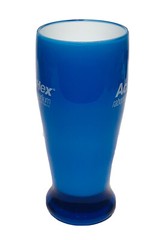 AcipHex Pharmaceutical Sales Rep Promotional Cobalt Blue Plastic Cup Mug 14 OZ