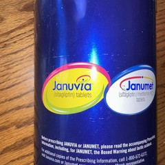 Januvia/Janumet collectible container with lid
