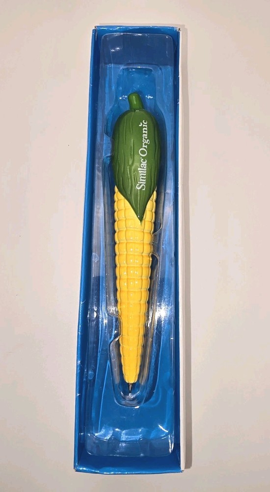 Similac Organic Corn Cob Pen Novelty Promo Ballpoint Pen In Box