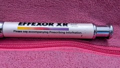 Effexor XR Extended Release Capsules Metal Pharmaceutical Writing Pen – Works!