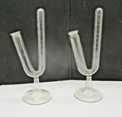 2 Vintage Kimax Exax Fermentation ? Glass Tubes