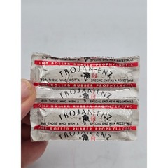 Trojan Enz Vintage Prophylactics Box No 100 Historical Collectible