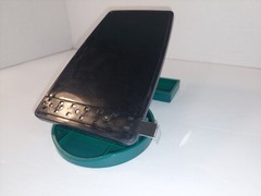 Namenda Pharmaceutical Drug Rep Green Two Hole Paper Punch Plastic Advertising