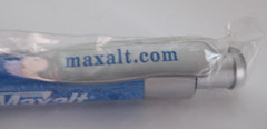 Promotional Pharma Pen NOS – Mixed Metal/Plastic Medium Weight – MAXALT
