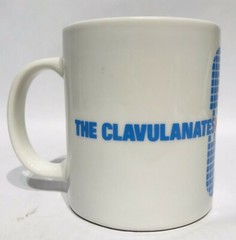 Beecham Laboratories White Coffee Mug 10 oz Cup Ceramic Advertising Clavulanate