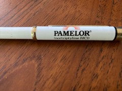 Pamelor Nortriptyline PEN Drug Rep Pharmaceutical Promo Advertising Super RARE