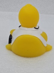 Pharmaceutical Healthcare Promotional Novelty Vinyl Yellow Ducks Lot Of 4 RARE