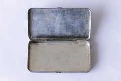 Antique German PANFLAVIN PASTILLEN BAEYR Medical Empty Tin Box 1930’s