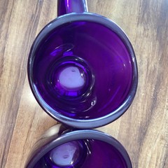 2 Nexium Purple Acrylic Coffee Cup Mugs Transparent Rep Pharmaceutical Promo