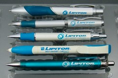 Lot of 5 Lipitor PENS Metal & Plastic Drug Rep Pharmaceutical Promo Advertising