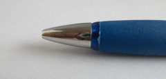 Testim 1% Promotional Pen – Metal Body w/ Rubberized Grip – Medium Weight
