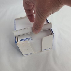 Vintage Pfizer 2002 Geodon Pharmaceutical Drug Rep Note Pad Holder Cube Paper