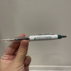 SPIRIVA HandiHaler LIGHT UP Pen Metal & Plastic Pharmaceutical RX Writes Well