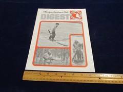 1966 Michigan Outdoors Club Digest w/Annual Fishing Contest Winners info B139