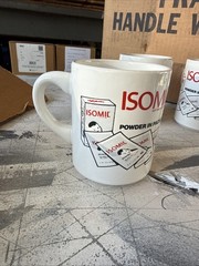 4 Vintage Isomil And Similac Formula Drug Advertisement Coffee Mug Rare