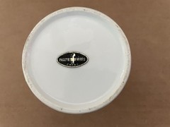Vintage LACTUCA SATIVA Frazee Freres Porcelain Apothecary Canister IMPERIAL GLAS