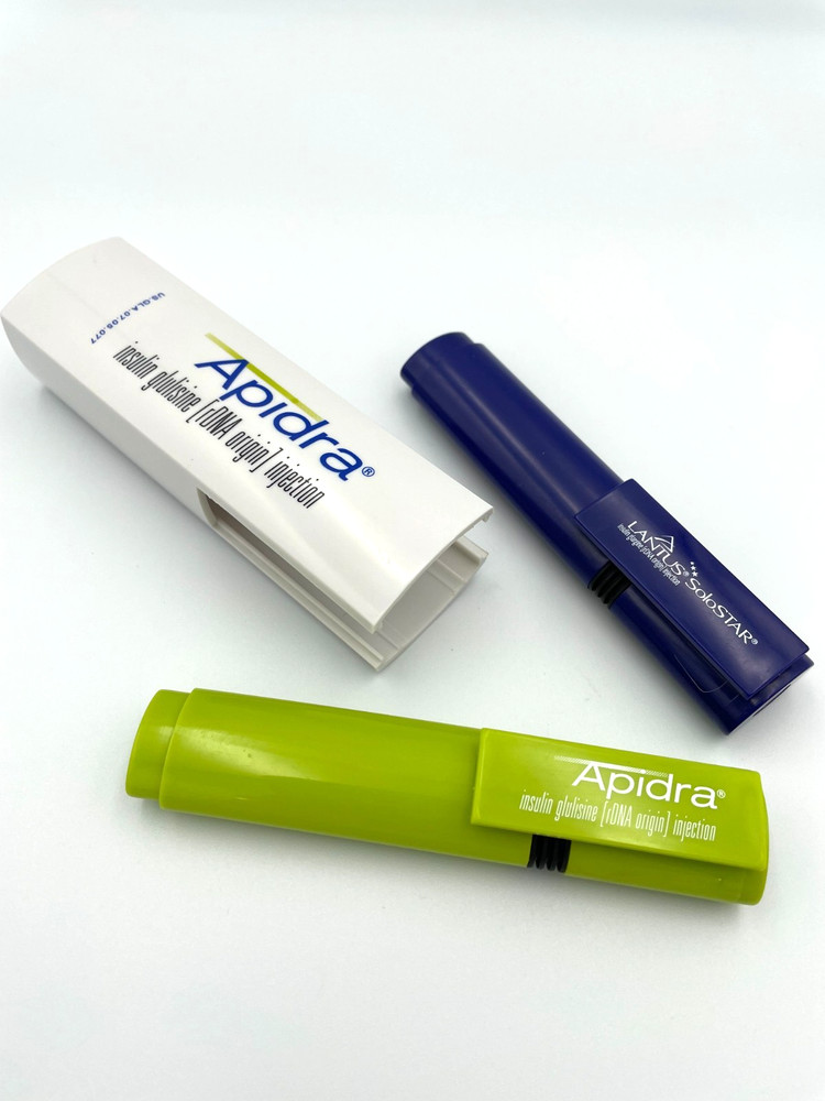VTG VERY RARE Apidra/Lantus SoloSTAR Highlighter Set Drug Rep Promo Item