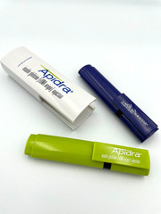 VTG VERY RARE Apidra/Lantus SoloSTAR Highlighter Set Drug Rep Promo Item