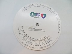 2002 Drug Rep Promo COREG Carvedilol BMI Calculator Wheel #3509 Dr.