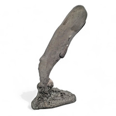 Pewter Whale Figurine Pharmaceutical Trandate Labetalol HCI Advertising
