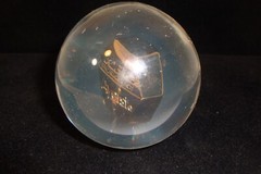 Inderal Ayerst prescription paperweight acrylic used 3 inch diameter