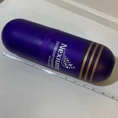RARE Nexium 40mg Pharmaceutical Rep BIG Purple Pill Thermos Collectible Bottle